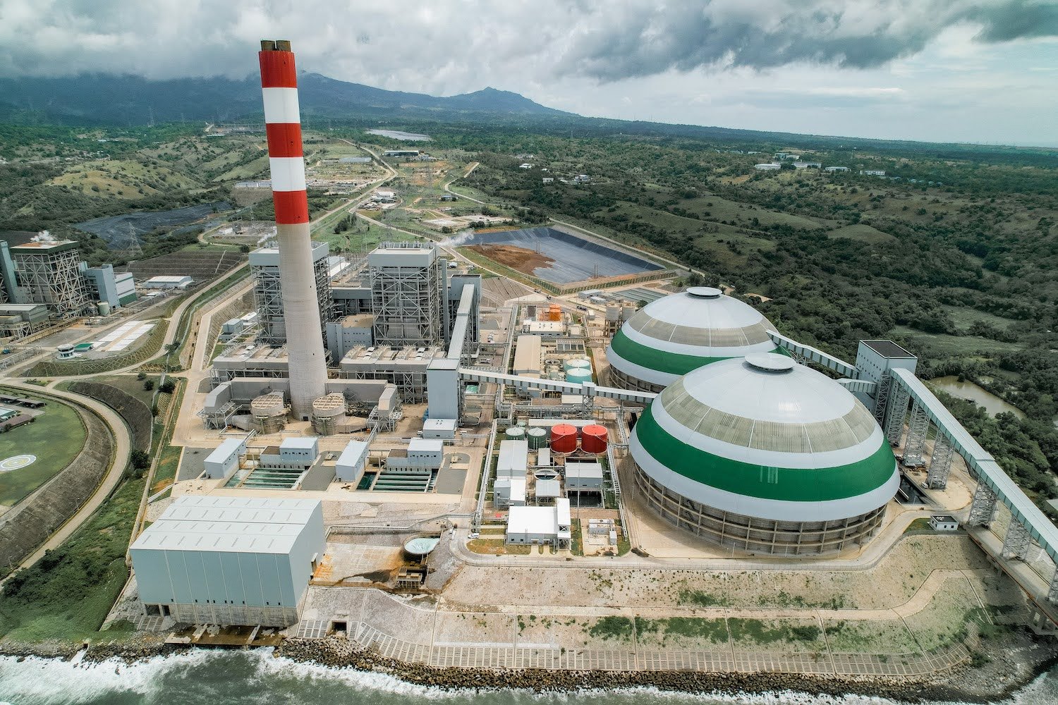 Aboitiz Power Corporation’s 1,336 megawatt GNPower Dinginin baseload facility in Mariveles, Bataan